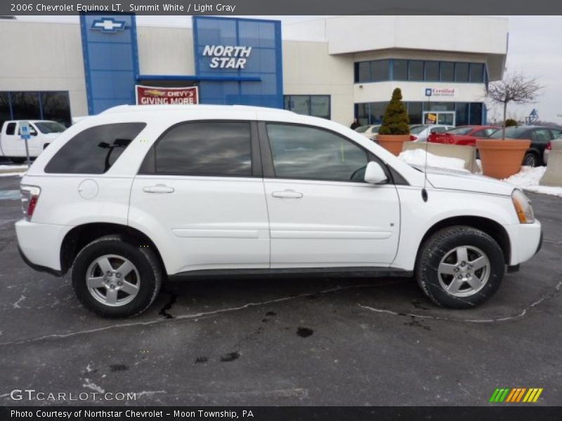 Summit White / Light Gray 2006 Chevrolet Equinox LT