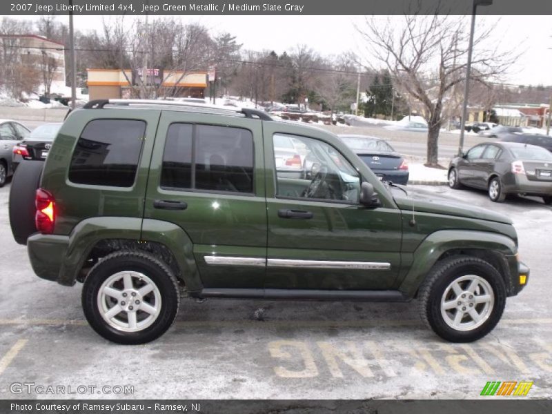 Jeep Green Metallic / Medium Slate Gray 2007 Jeep Liberty Limited 4x4