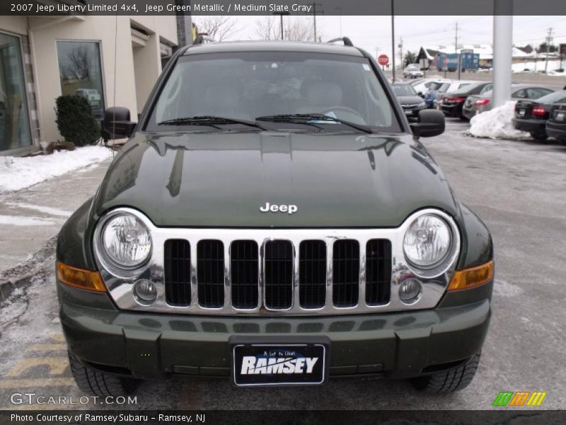 Jeep Green Metallic / Medium Slate Gray 2007 Jeep Liberty Limited 4x4