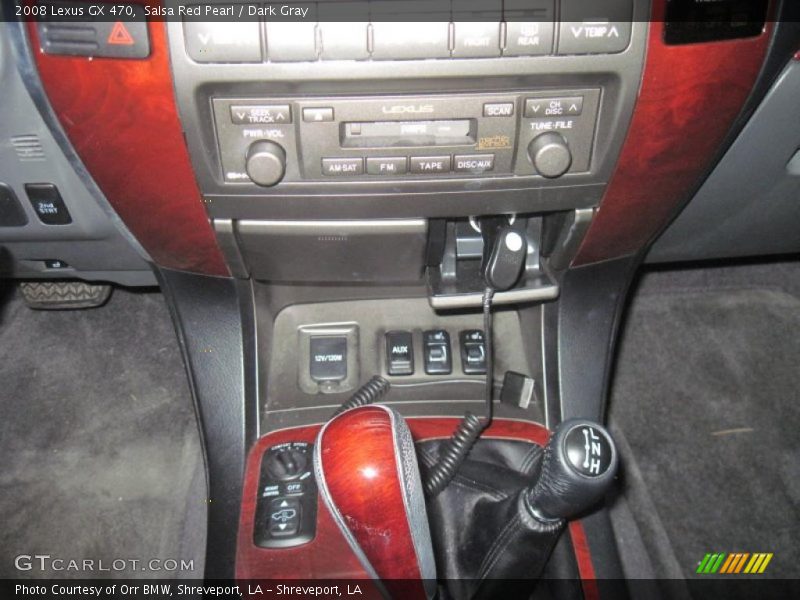 Salsa Red Pearl / Dark Gray 2008 Lexus GX 470