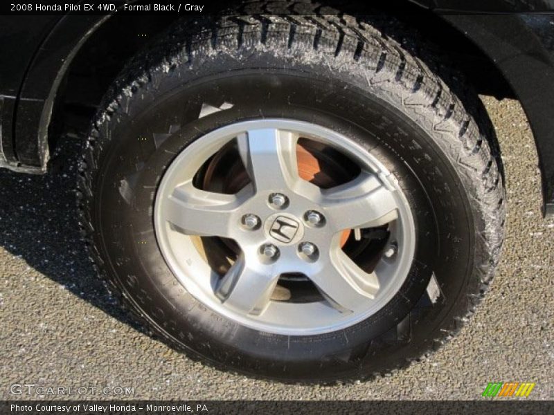 Formal Black / Gray 2008 Honda Pilot EX 4WD