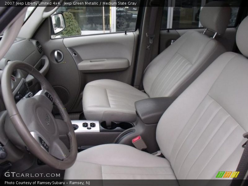 Jeep Green Metallic / Medium Slate Gray 2007 Jeep Liberty Limited 4x4