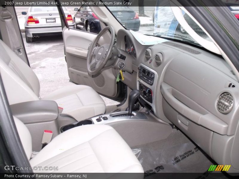 Jeep Green Metallic / Medium Slate Gray 2007 Jeep Liberty Limited 4x4