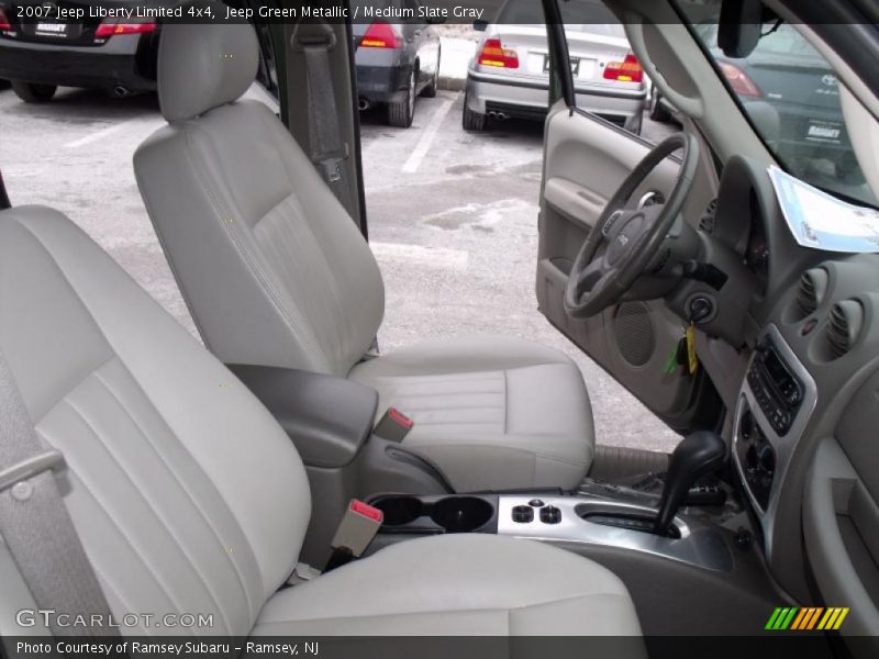 Jeep Green Metallic / Medium Slate Gray 2007 Jeep Liberty Limited 4x4