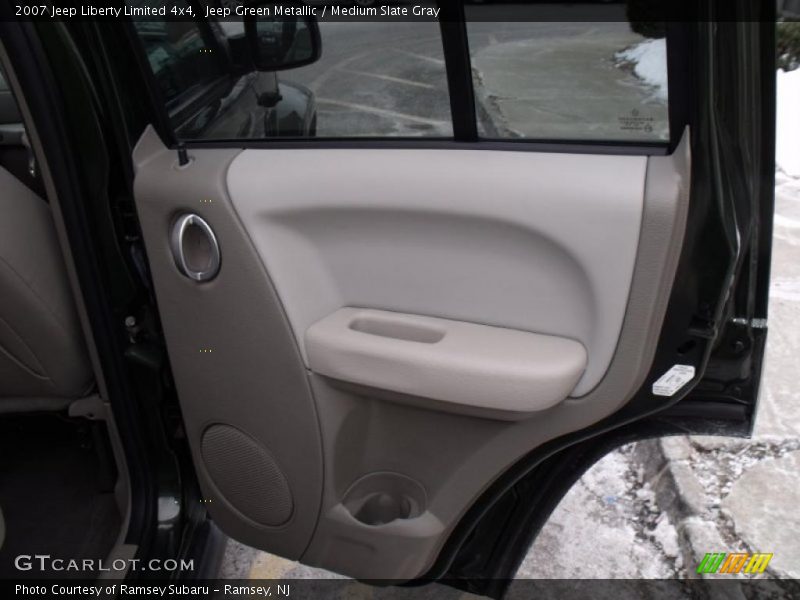 Jeep Green Metallic / Medium Slate Gray 2007 Jeep Liberty Limited 4x4
