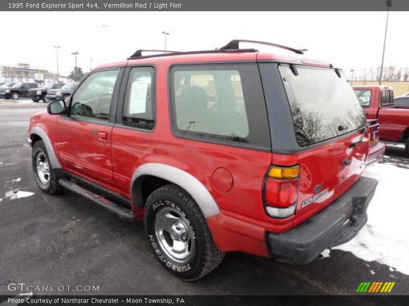 Vermillion Red / Light Flint 1995 Ford Explorer Sport 4x4