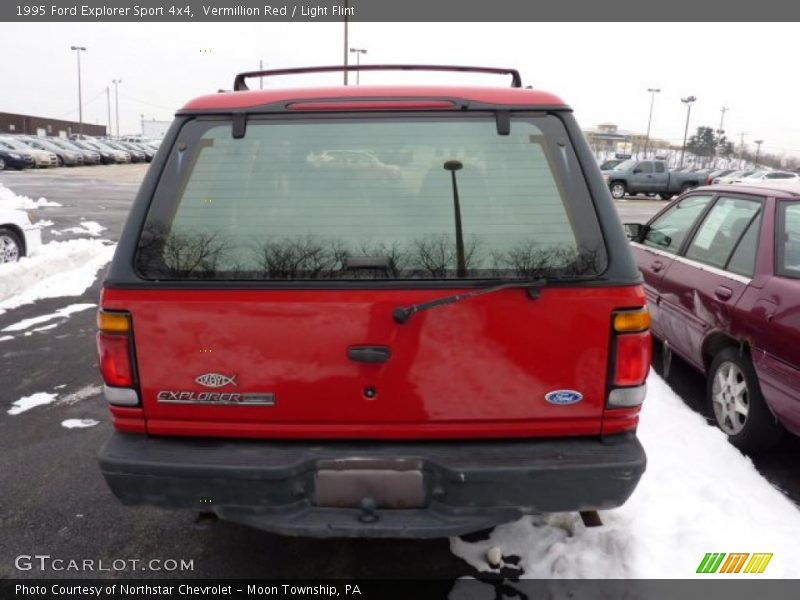 Vermillion Red / Light Flint 1995 Ford Explorer Sport 4x4