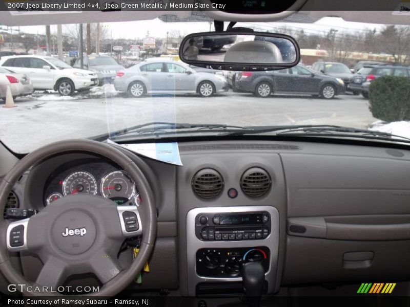 Jeep Green Metallic / Medium Slate Gray 2007 Jeep Liberty Limited 4x4