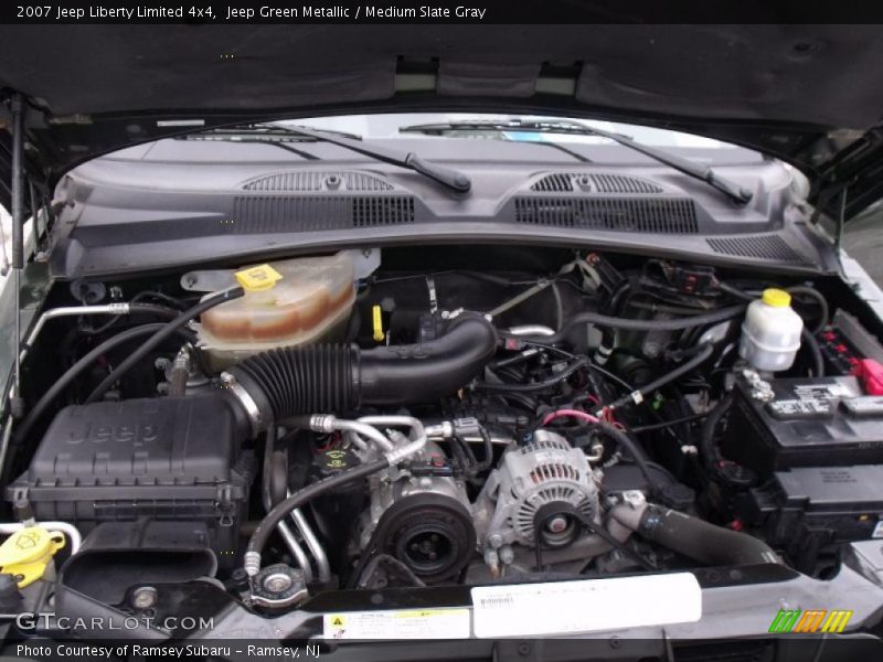 Jeep Green Metallic / Medium Slate Gray 2007 Jeep Liberty Limited 4x4