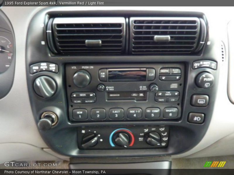 Vermillion Red / Light Flint 1995 Ford Explorer Sport 4x4