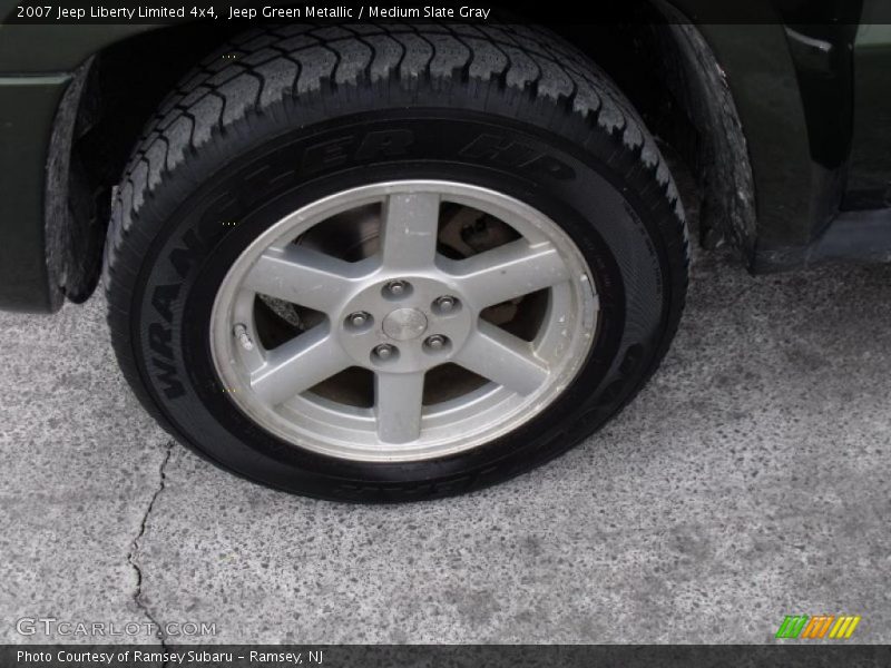 Jeep Green Metallic / Medium Slate Gray 2007 Jeep Liberty Limited 4x4
