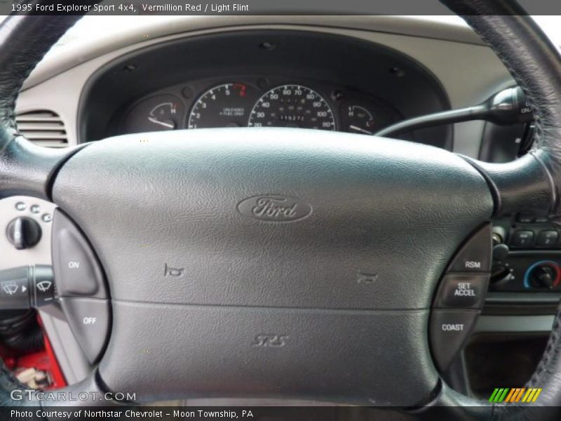 Vermillion Red / Light Flint 1995 Ford Explorer Sport 4x4