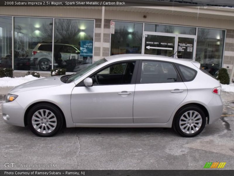 Spark Silver Metallic / Carbon Black 2008 Subaru Impreza 2.5i Wagon