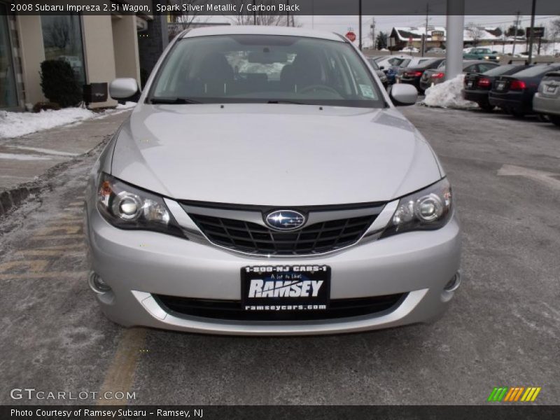 Spark Silver Metallic / Carbon Black 2008 Subaru Impreza 2.5i Wagon