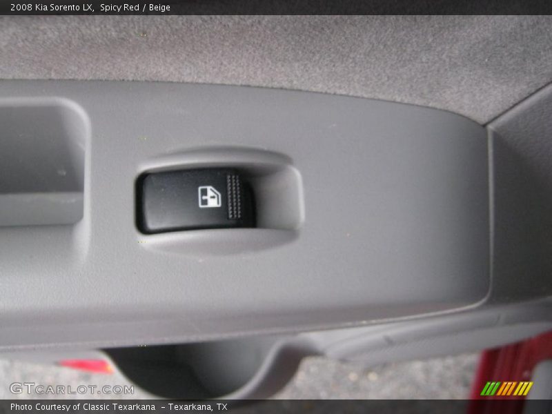 Spicy Red / Beige 2008 Kia Sorento LX