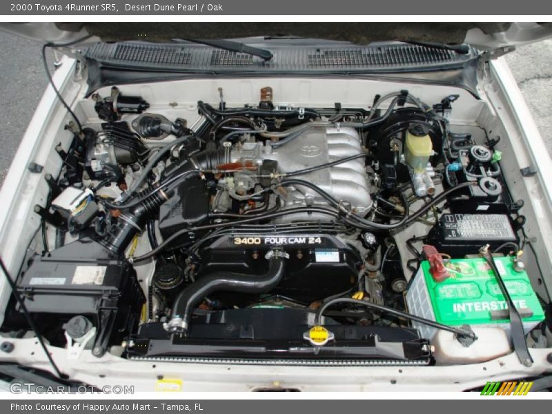  2000 4Runner SR5 Engine - 3.4 Liter DOHC 24-Valve V6