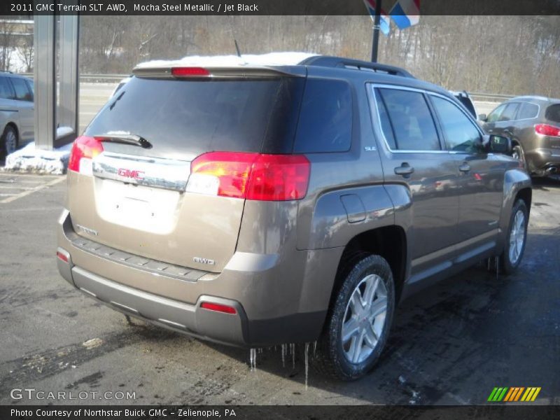 Mocha Steel Metallic / Jet Black 2011 GMC Terrain SLT AWD
