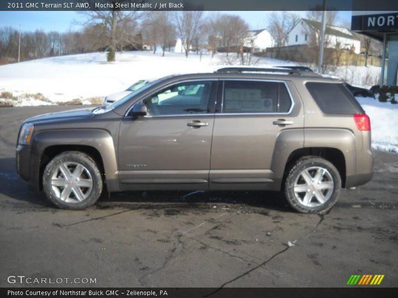 Mocha Steel Metallic / Jet Black 2011 GMC Terrain SLT AWD