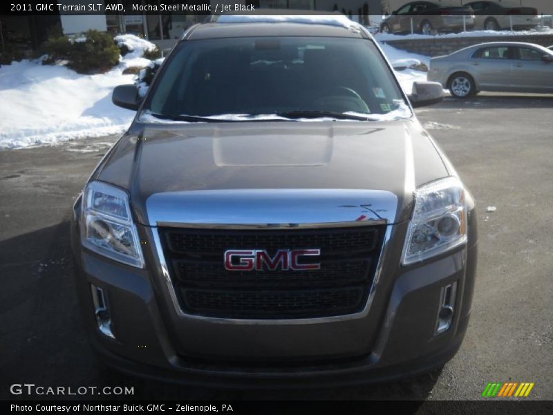 Mocha Steel Metallic / Jet Black 2011 GMC Terrain SLT AWD