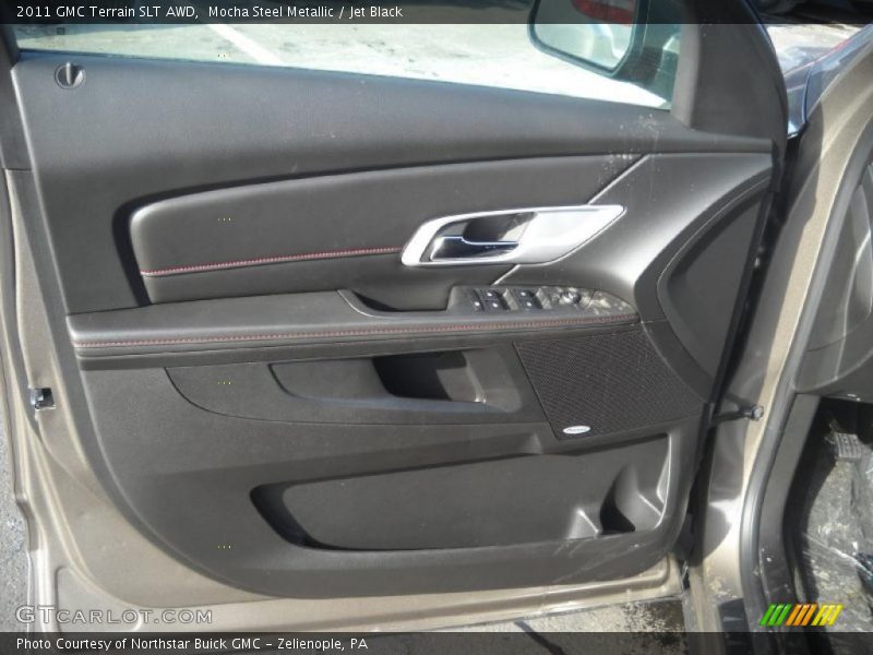 Mocha Steel Metallic / Jet Black 2011 GMC Terrain SLT AWD