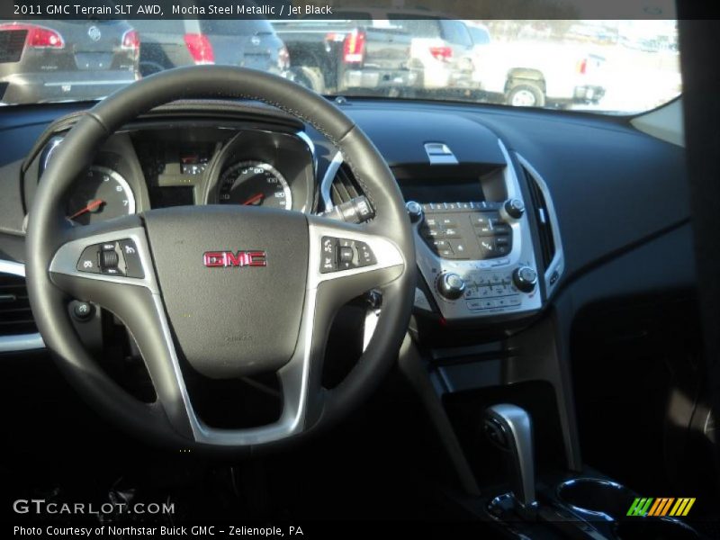 Mocha Steel Metallic / Jet Black 2011 GMC Terrain SLT AWD