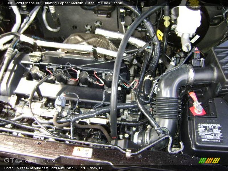 Blazing Copper Metallic / Medium/Dark Pebble 2006 Ford Escape XLS