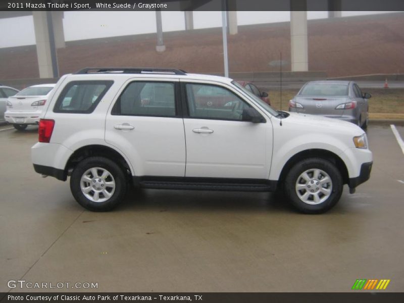 White Suede / Graystone 2011 Mazda Tribute i Sport