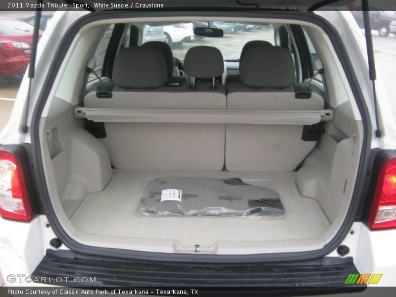 White Suede / Graystone 2011 Mazda Tribute i Sport