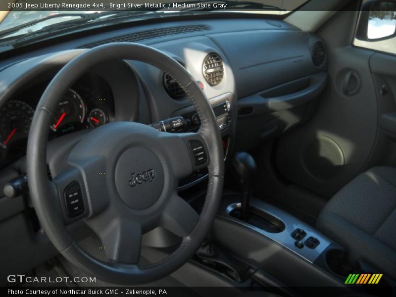 Bright Silver Metallic / Medium Slate Gray 2005 Jeep Liberty Renegade 4x4