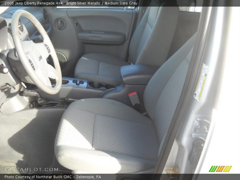 Bright Silver Metallic / Medium Slate Gray 2005 Jeep Liberty Renegade 4x4