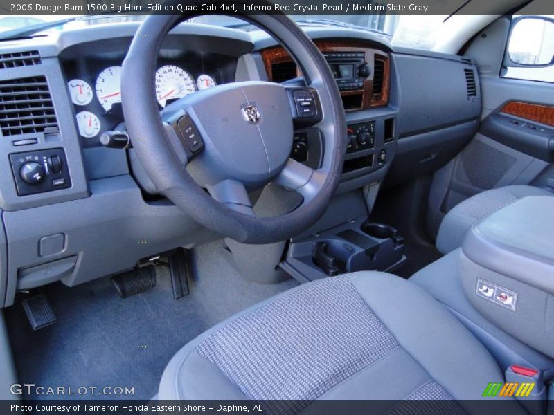 Medium Slate Gray Interior - 2006 Ram 1500 Big Horn Edition Quad Cab 4x4 
