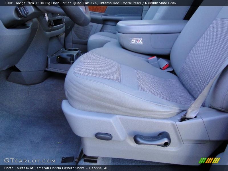 Inferno Red Crystal Pearl / Medium Slate Gray 2006 Dodge Ram 1500 Big Horn Edition Quad Cab 4x4