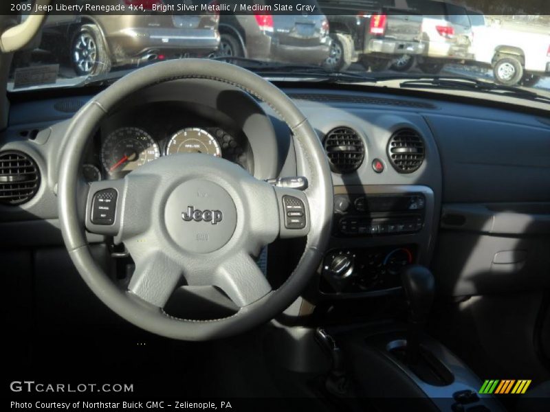 Bright Silver Metallic / Medium Slate Gray 2005 Jeep Liberty Renegade 4x4