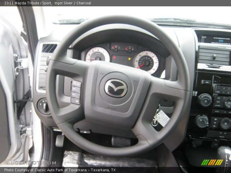 Ingot Silver / Charcoal 2011 Mazda Tribute i Sport