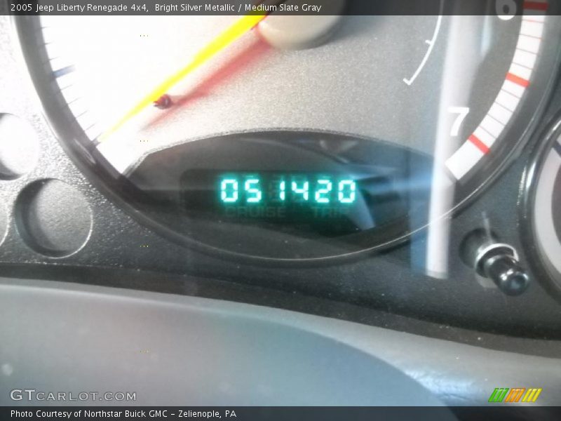 Bright Silver Metallic / Medium Slate Gray 2005 Jeep Liberty Renegade 4x4