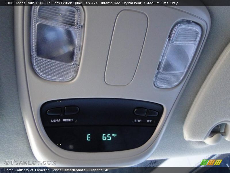Inferno Red Crystal Pearl / Medium Slate Gray 2006 Dodge Ram 1500 Big Horn Edition Quad Cab 4x4