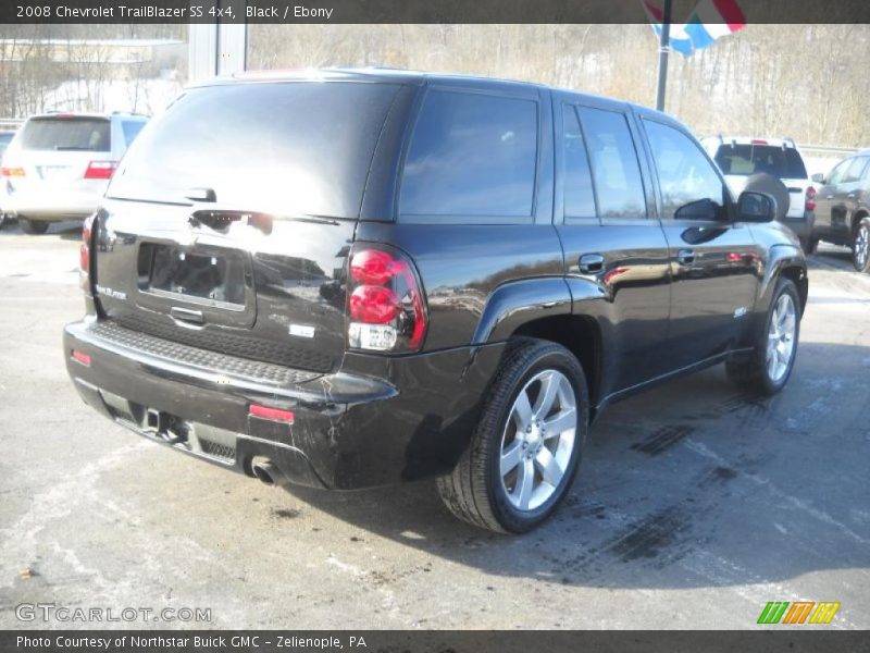 Black / Ebony 2008 Chevrolet TrailBlazer SS 4x4
