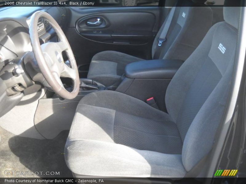 Black / Ebony 2008 Chevrolet TrailBlazer SS 4x4