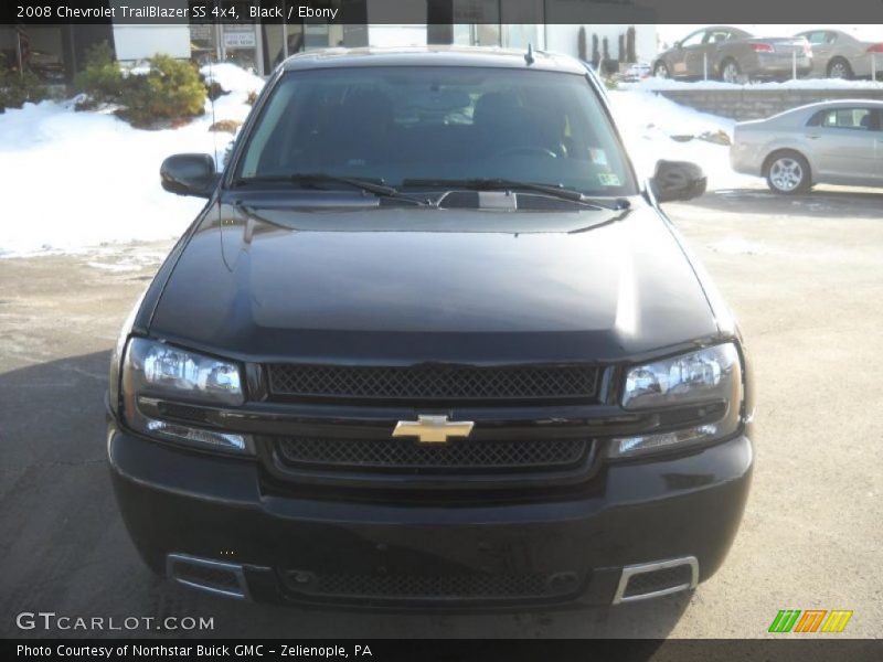 Black / Ebony 2008 Chevrolet TrailBlazer SS 4x4