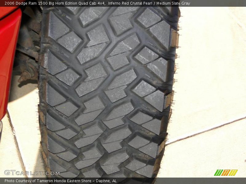 Inferno Red Crystal Pearl / Medium Slate Gray 2006 Dodge Ram 1500 Big Horn Edition Quad Cab 4x4