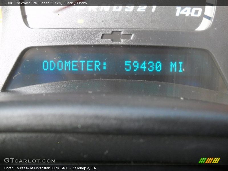 Black / Ebony 2008 Chevrolet TrailBlazer SS 4x4