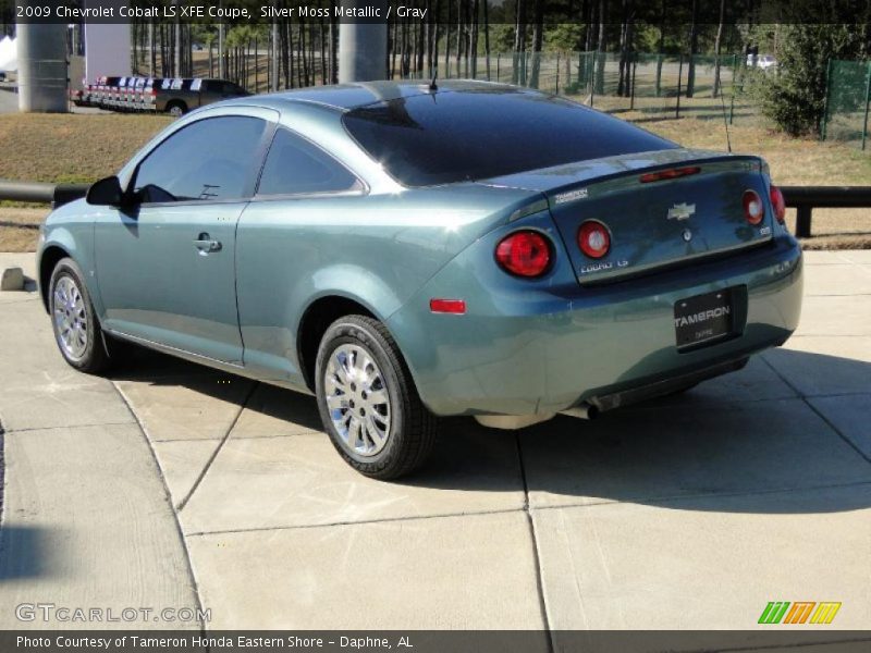 Silver Moss Metallic / Gray 2009 Chevrolet Cobalt LS XFE Coupe