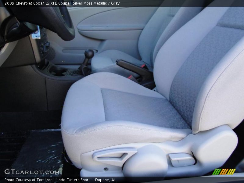 Silver Moss Metallic / Gray 2009 Chevrolet Cobalt LS XFE Coupe