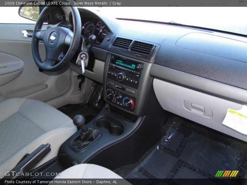 Silver Moss Metallic / Gray 2009 Chevrolet Cobalt LS XFE Coupe