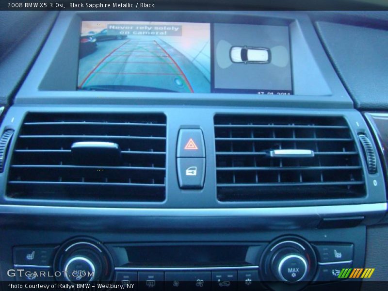 Black Sapphire Metallic / Black 2008 BMW X5 3.0si
