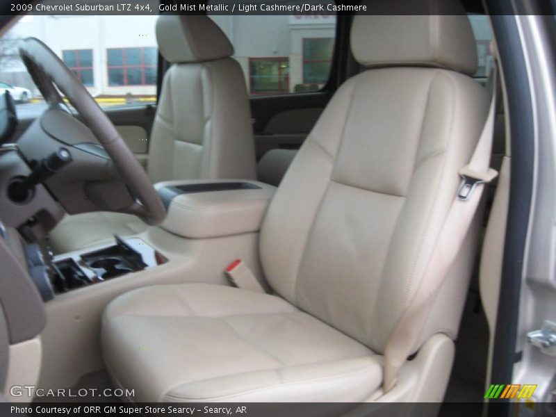 Gold Mist Metallic / Light Cashmere/Dark Cashmere 2009 Chevrolet Suburban LTZ 4x4