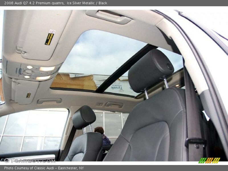 Ice Silver Metallic / Black 2008 Audi Q7 4.2 Premium quattro