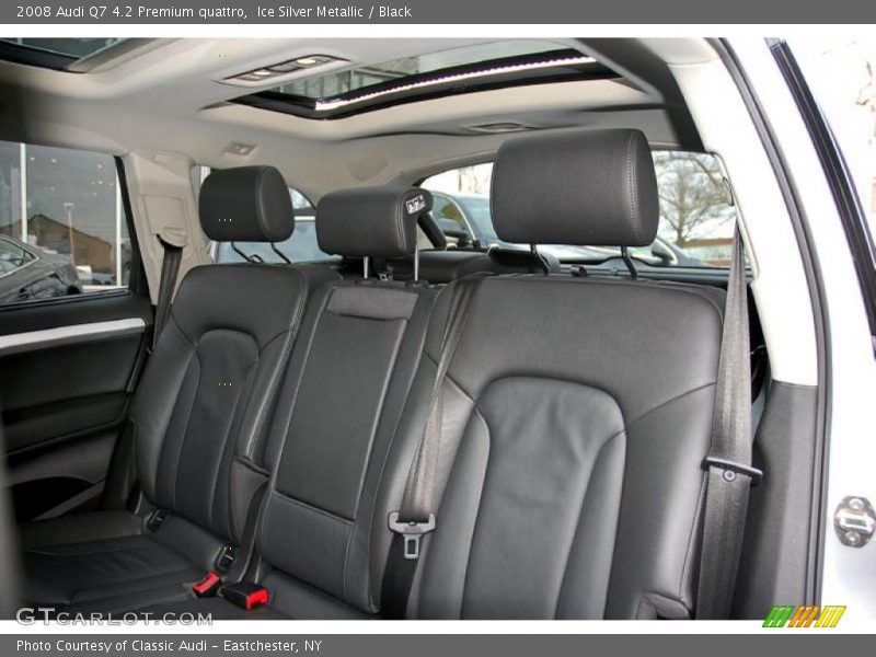 Ice Silver Metallic / Black 2008 Audi Q7 4.2 Premium quattro