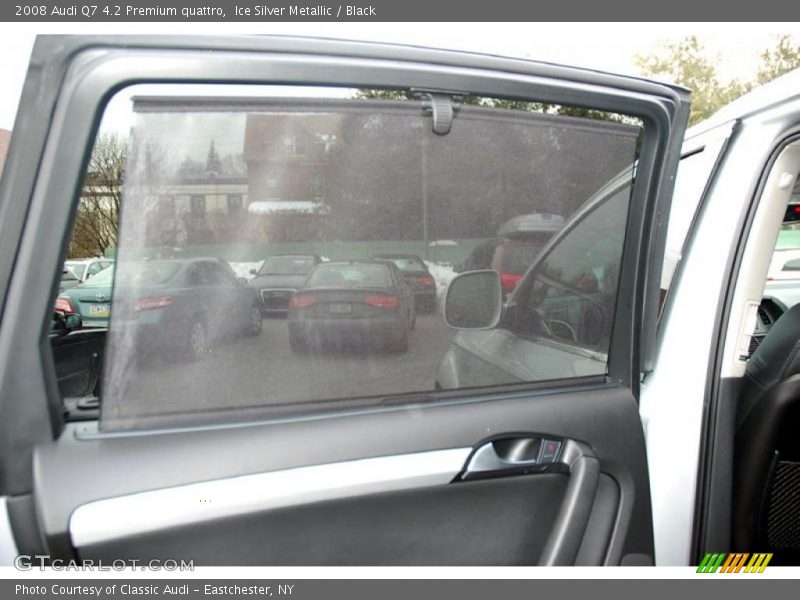 Ice Silver Metallic / Black 2008 Audi Q7 4.2 Premium quattro