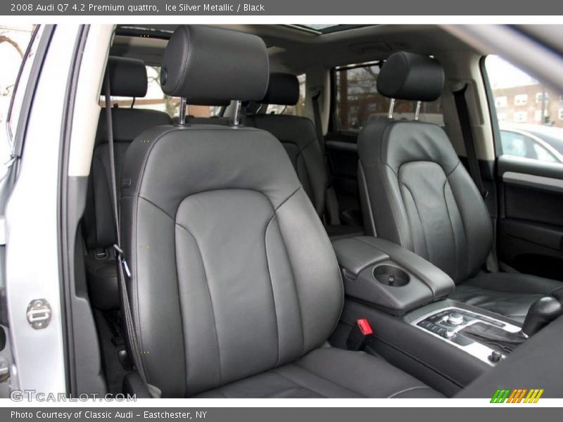 Ice Silver Metallic / Black 2008 Audi Q7 4.2 Premium quattro